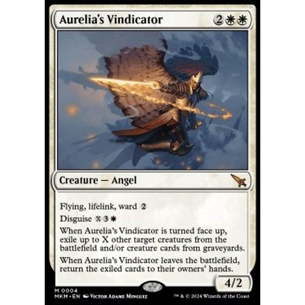 Aurelia's Vindicator - Aurelia's Vindicator - [MKM] [NM]