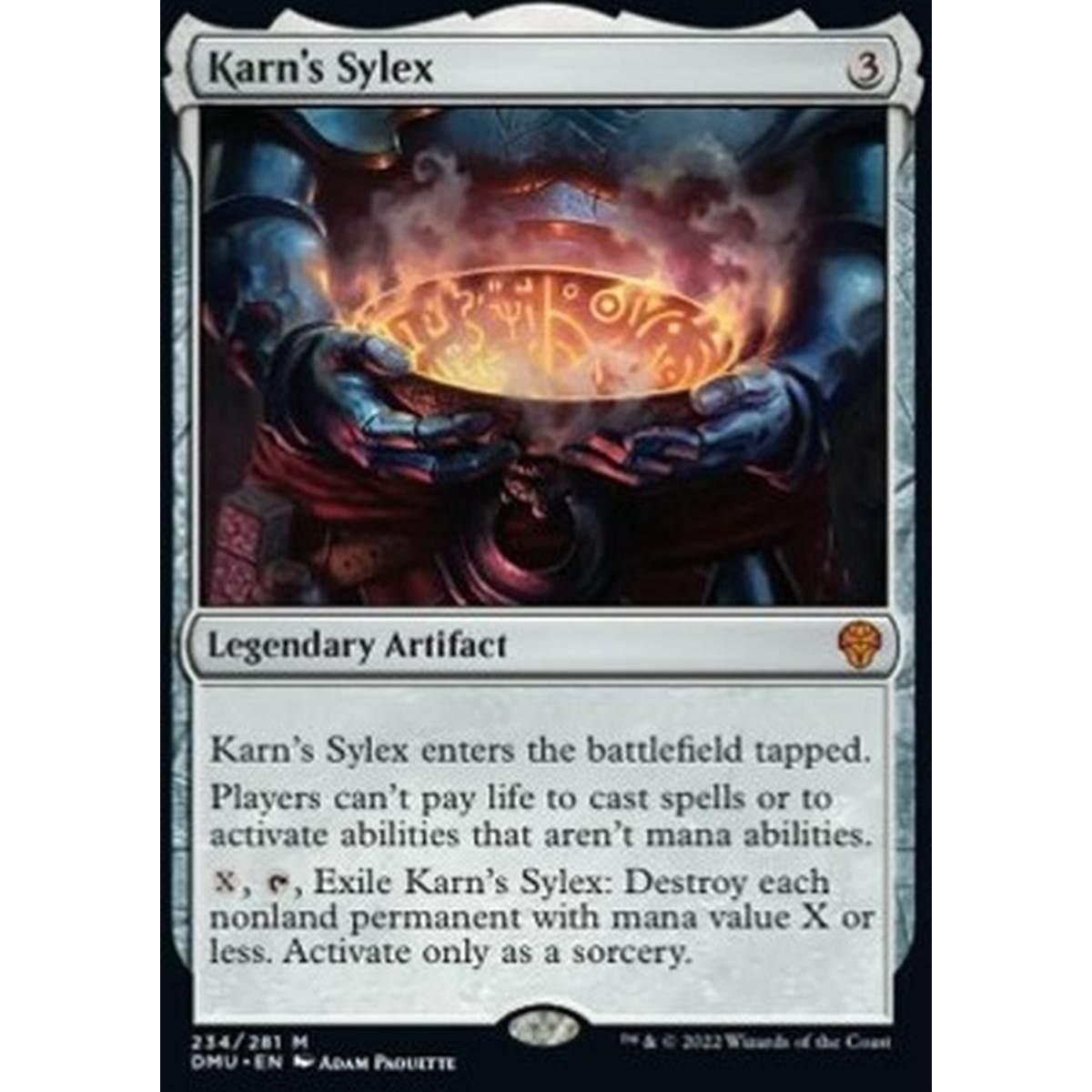 Karn's Sylex - Karn's Sylex - [DMU] [NM]