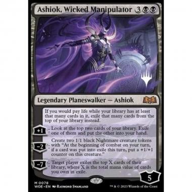 Ashiok, Wicked Manipulator (V.2) - Ashiok, Wicked Manipulator (V.2) - [PWOE] [NM]