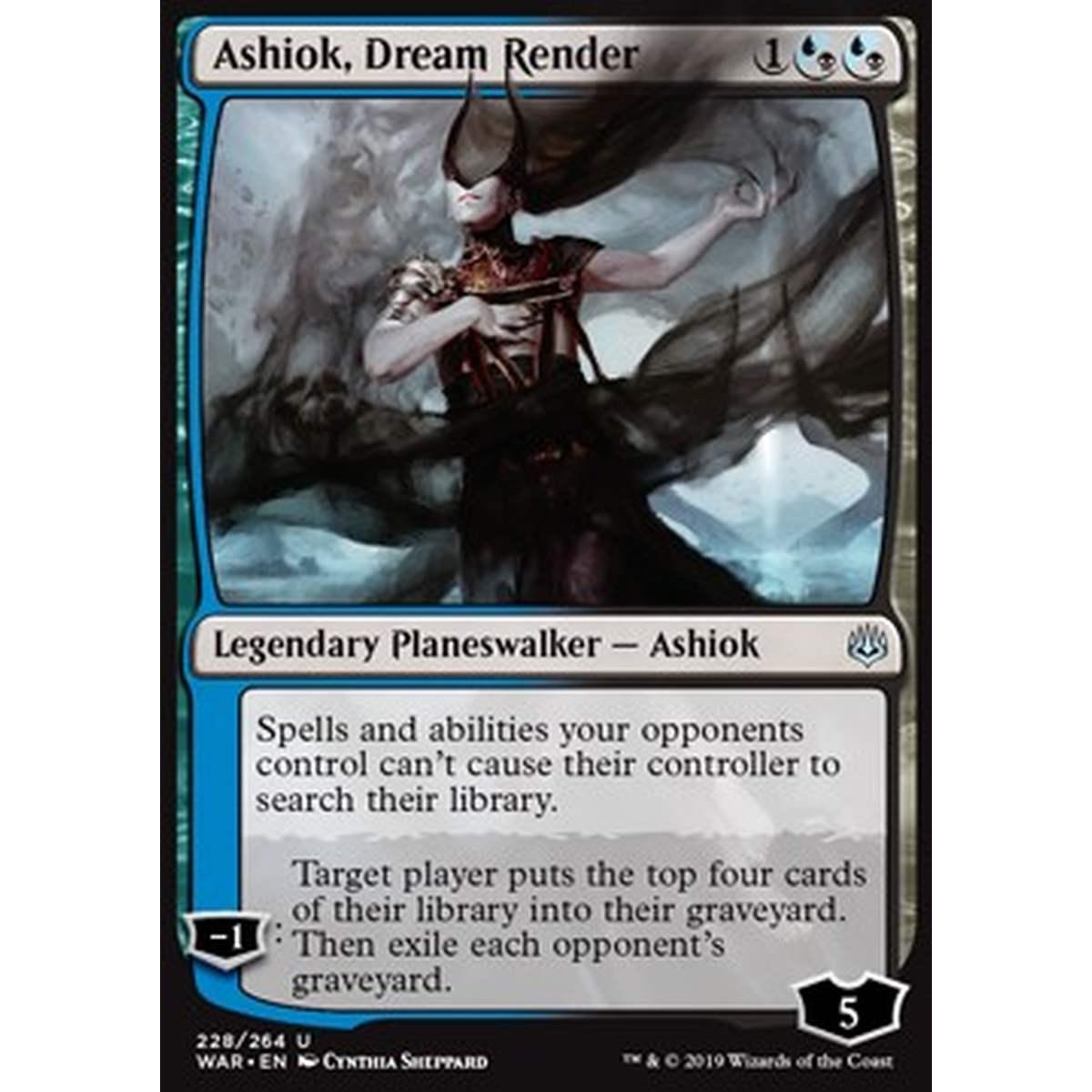 Ashiok, Dream Render - Ashiok, Dream Render - [WAR] [EX]