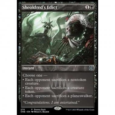 Sheoldred's Edict - Editto di Sheoldred - [PONE] [NM]