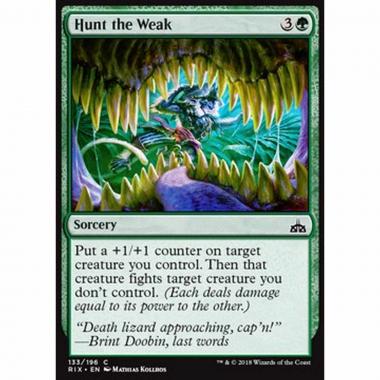 Hunt the Weak - Cacciare i Deboli - [RIX] [NM]