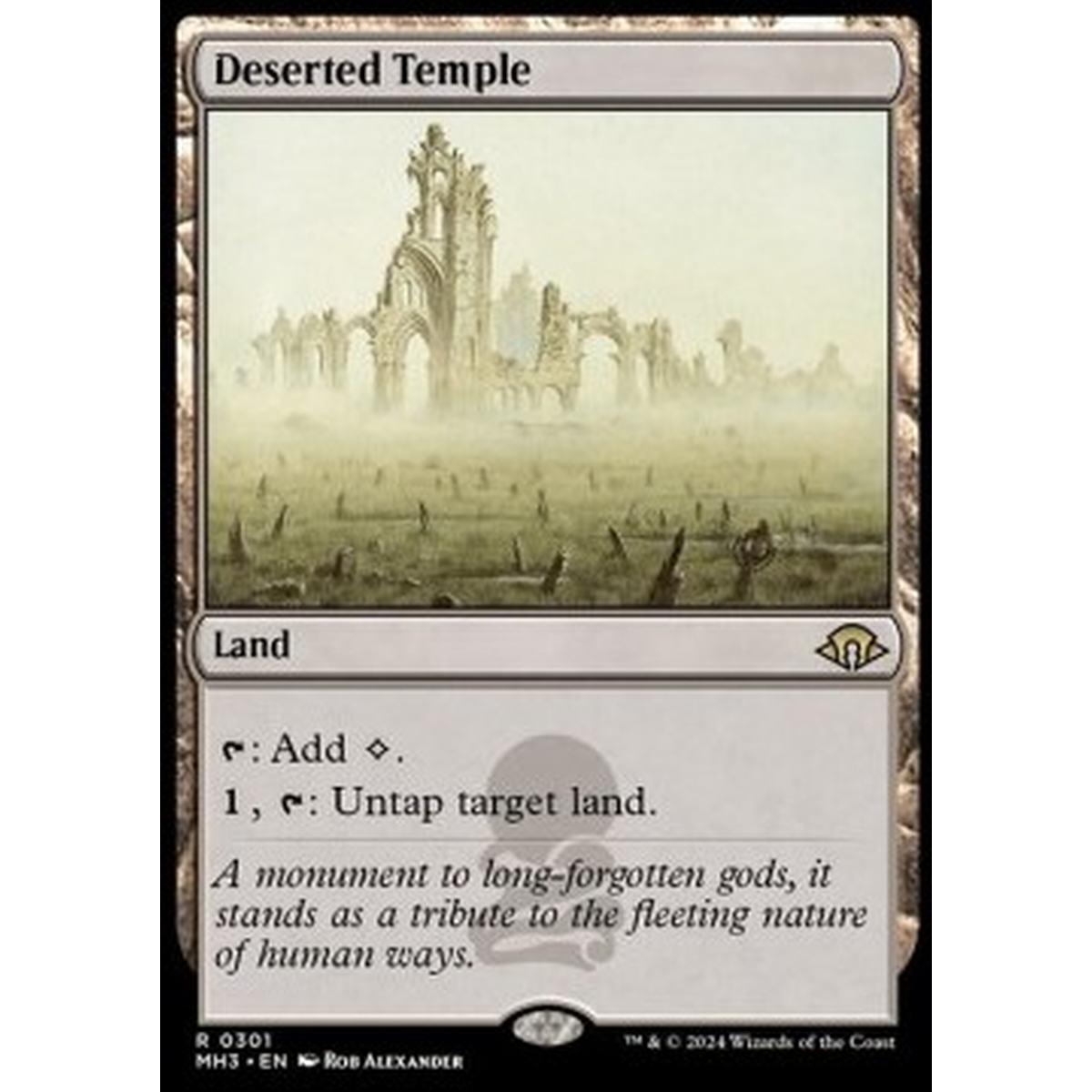 Deserted Temple - Deserted Temple - [MH3] [NM] [Foil]