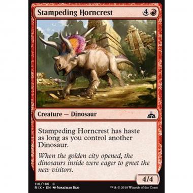 Stampeding Horncrest - Cresticorno Imbizzarrito - [RIX] [NM]