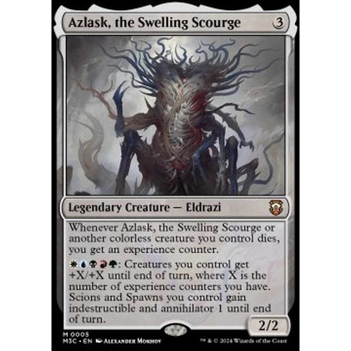 Azlask, the Swelling Scourge - Azlask, the Swelling Scourge - [M3C] [NM] [Foil]