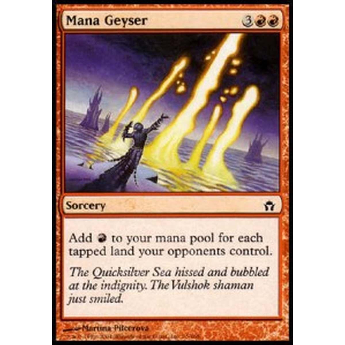 Mana Geyser - Geyser di Mana - [5DN] [EX]