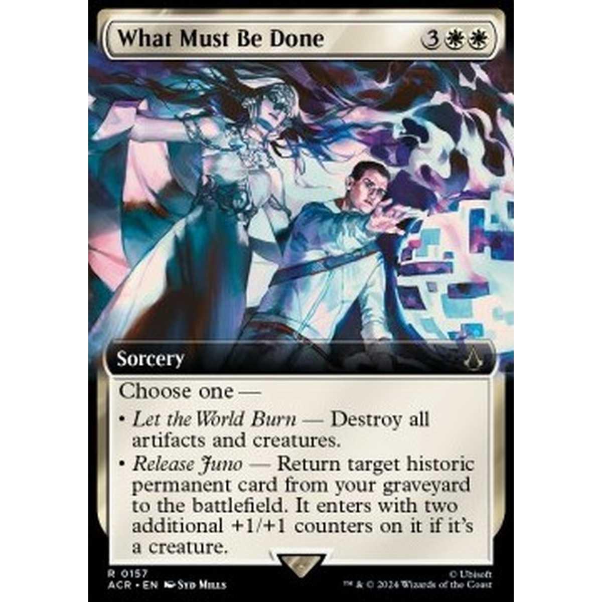 What Must Be Done (V.1) - What Must Be Done (V.1) - [XACR] [NM] [Foil]
