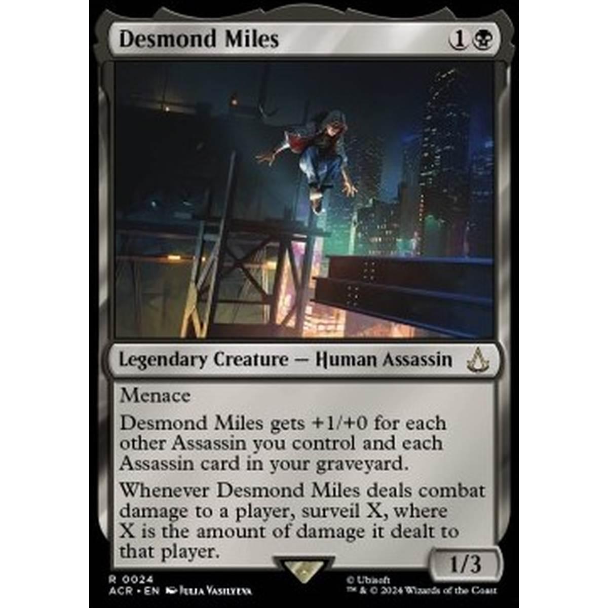 Desmond Miles - Desmond Miles - [ACR] [NM] [Foil]