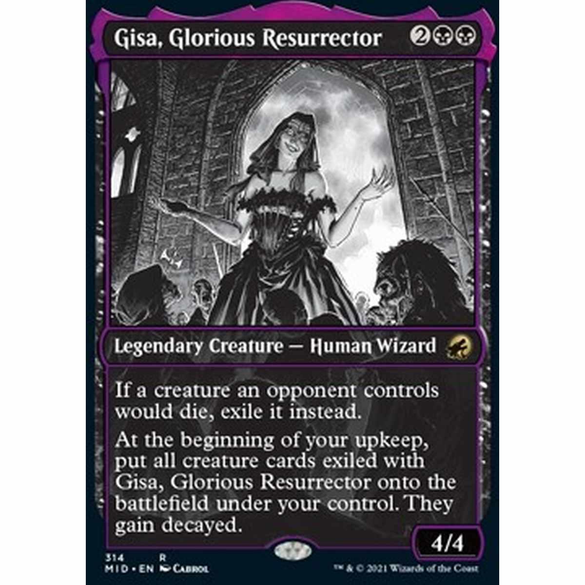 Gisa, Glorious Resurrector - Gisa, Resuscitatrice Gloriosa - [XMID] [NM] [Foil]