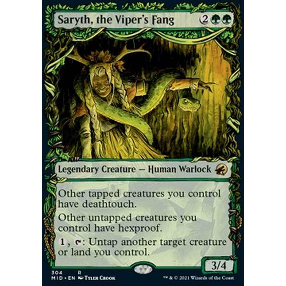 Saryth, the Viper's Fang - Saryth, the Viper's Fang - [XMID] [NM] [Foil]