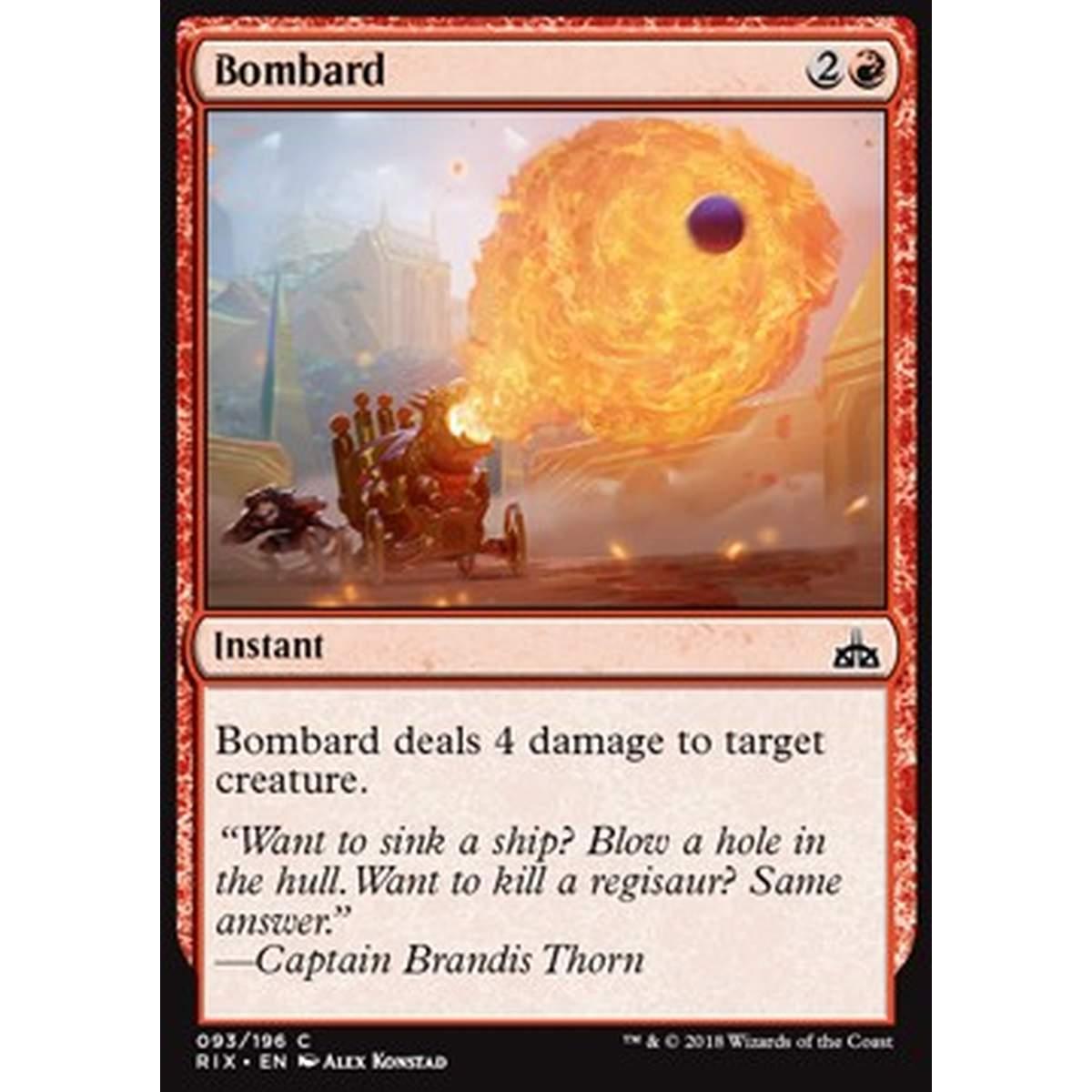 Bombard - Cannoneggiare - [RIX] [NM]
