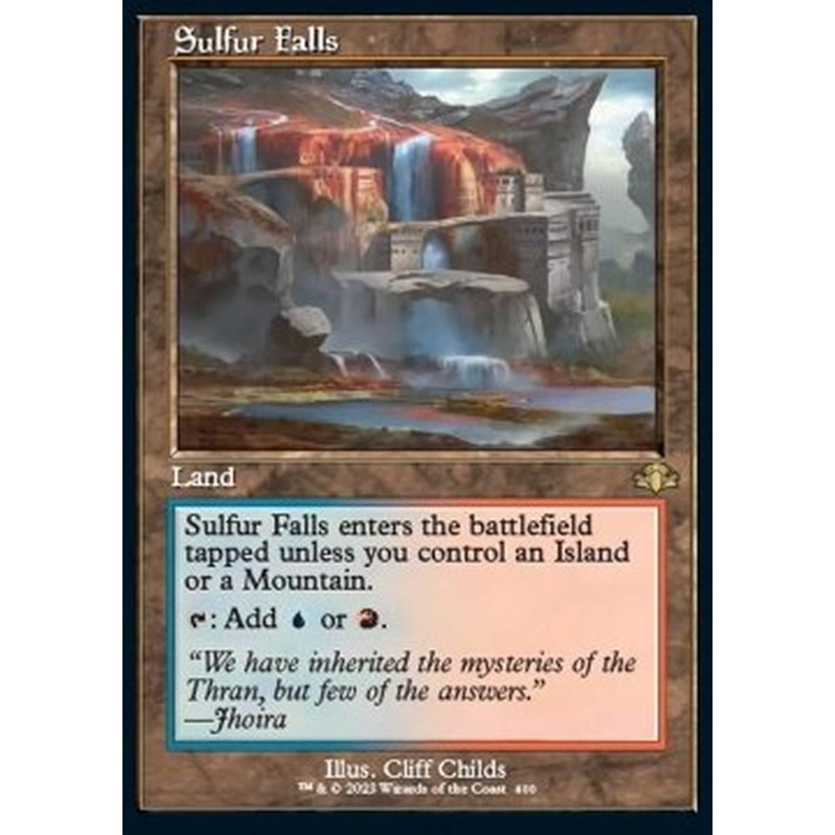 Sulfur Falls - Cascata Sulfurea - [XDMR] [NM]