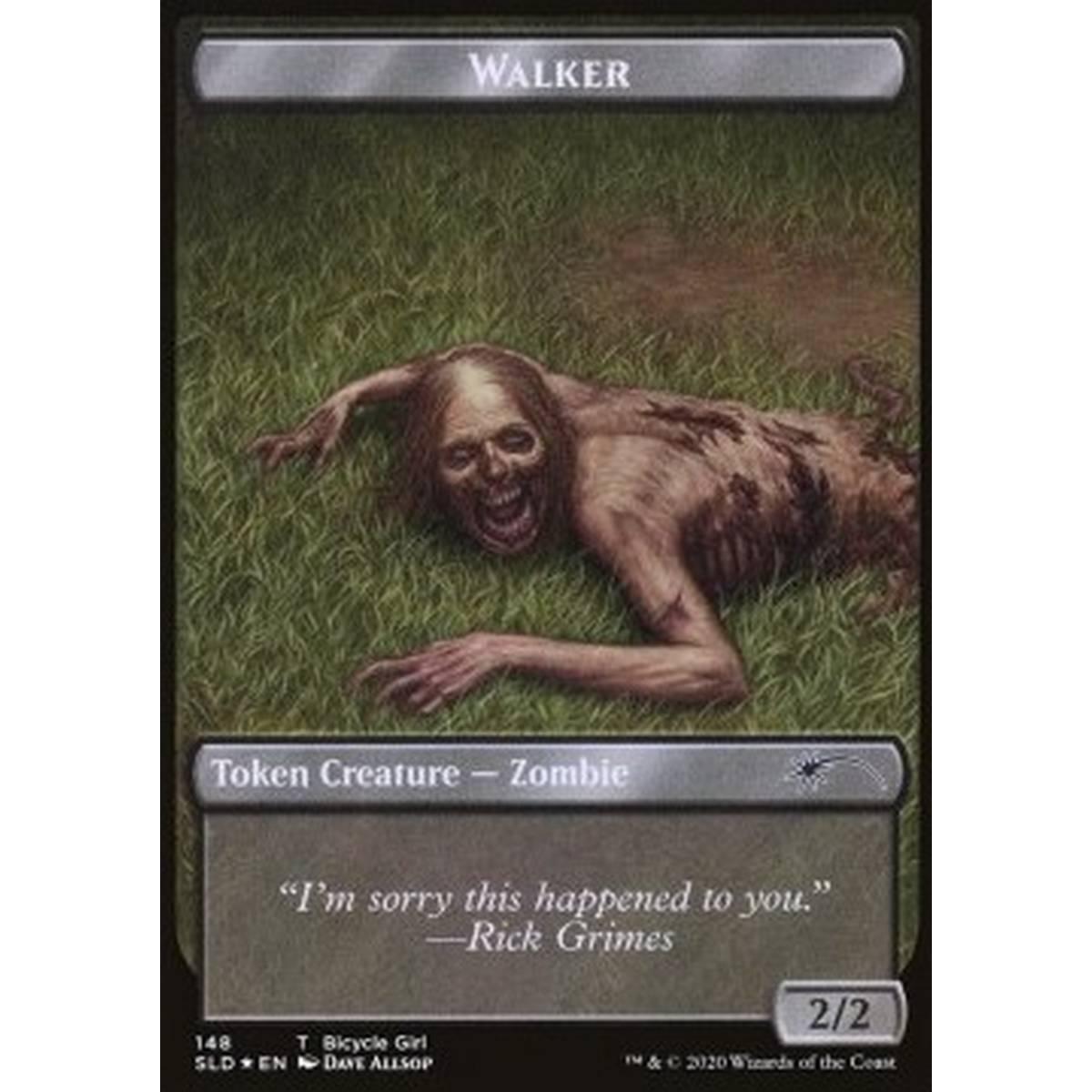 Walker Token (B 2/2) // Walker Token (B 2/2) (V.1) - Walker Token (B 2/2) // Walker Token (B 2/2) (V.1) - [SLD] [NM] [Foil]