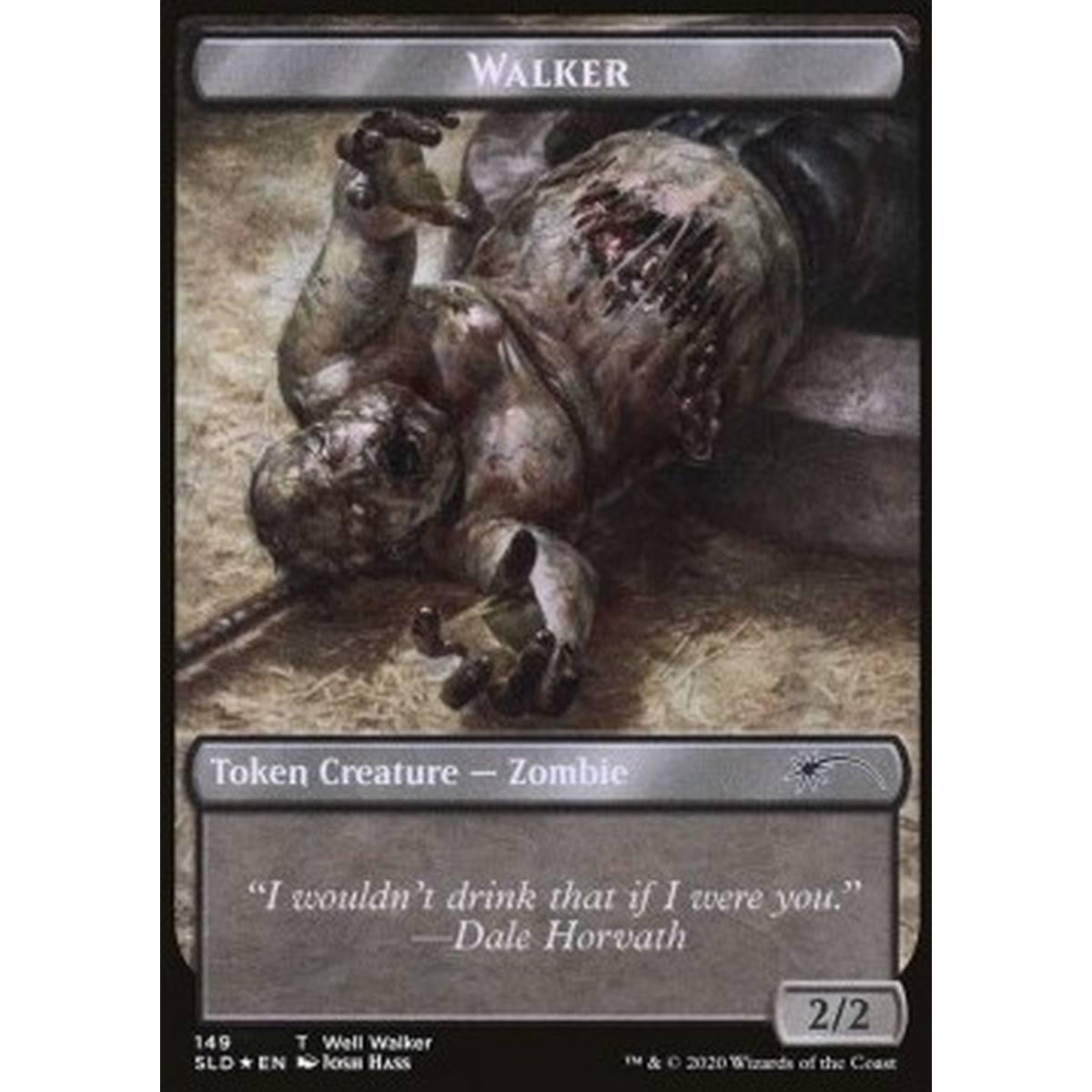 Walker Token (B 2/2) // Walker Token (B 2/2) (V.2) - Walker Token (B 2/2) // Walker Token (B 2/2) (V.2) - [SLD] [NM] [Foil]