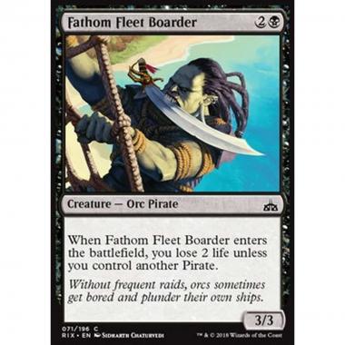 Fathom Fleet Boarder - Abbordatrice della Flotta Abissale - [RIX] [NM]