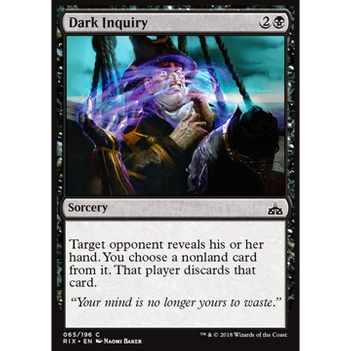 Dark Inquiry - Indagine Oscura - [RIX] [NM]