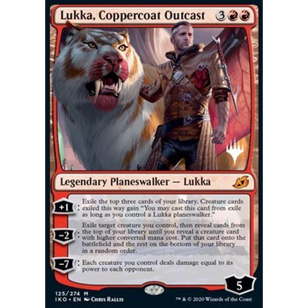 Lukka, Coppercoat Outcast (V.1) - Lukka, Reietto delle Giubbe Ramate (V.1) - [PIKO] [EX] [Foil]