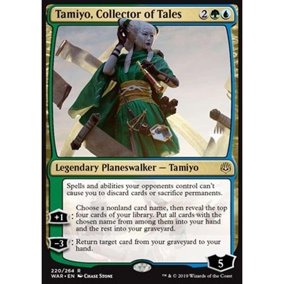 Tamiyo, Collector of Tales - Tamiyo, Collezionista di Racconti - [PTHB] [NM] [Foil]