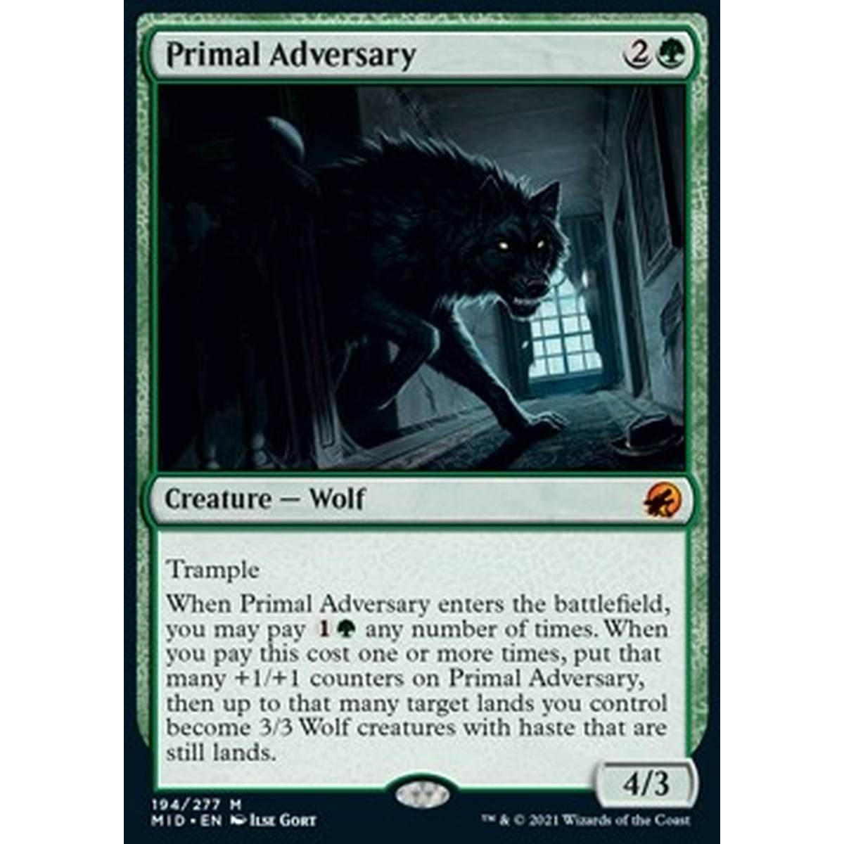Primal Adversary - Primal Adversary - [MID] [NM]