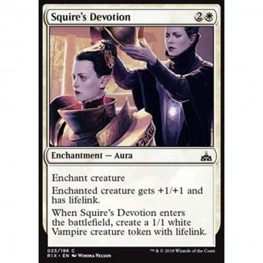 Squire's Devotion - Devozione della Scudiera - [RIX] [NM]