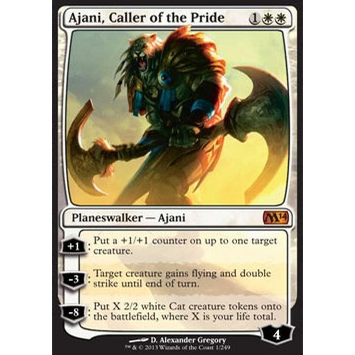 Ajani, Caller of the Pride - Ajani, Evocatore del Branco - [M14] [EX]