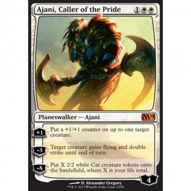 Ajani, Caller of the Pride - Ajani, Evocatore del Branco - [M14] [EX]