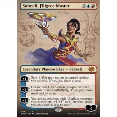 Saheeli, Filigree Master - Saheeli, Filigree Master - [XBRO] [NM]