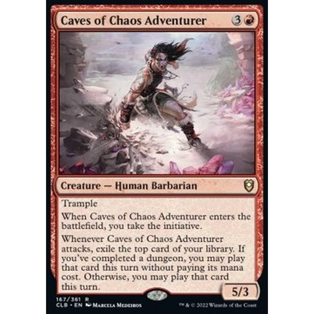 Caves of Chaos Adventurer - Caves of Chaos Adventurer - [CLB] [NM]