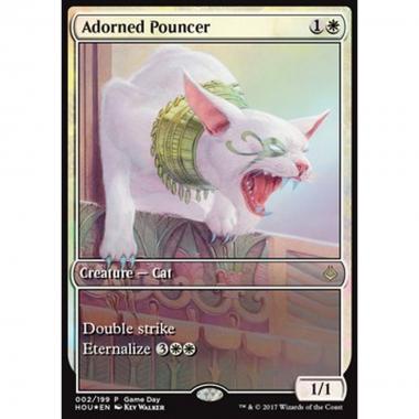 Adorned Pouncer - Assalitore Ornato - [GDP] [NM] [Foil]