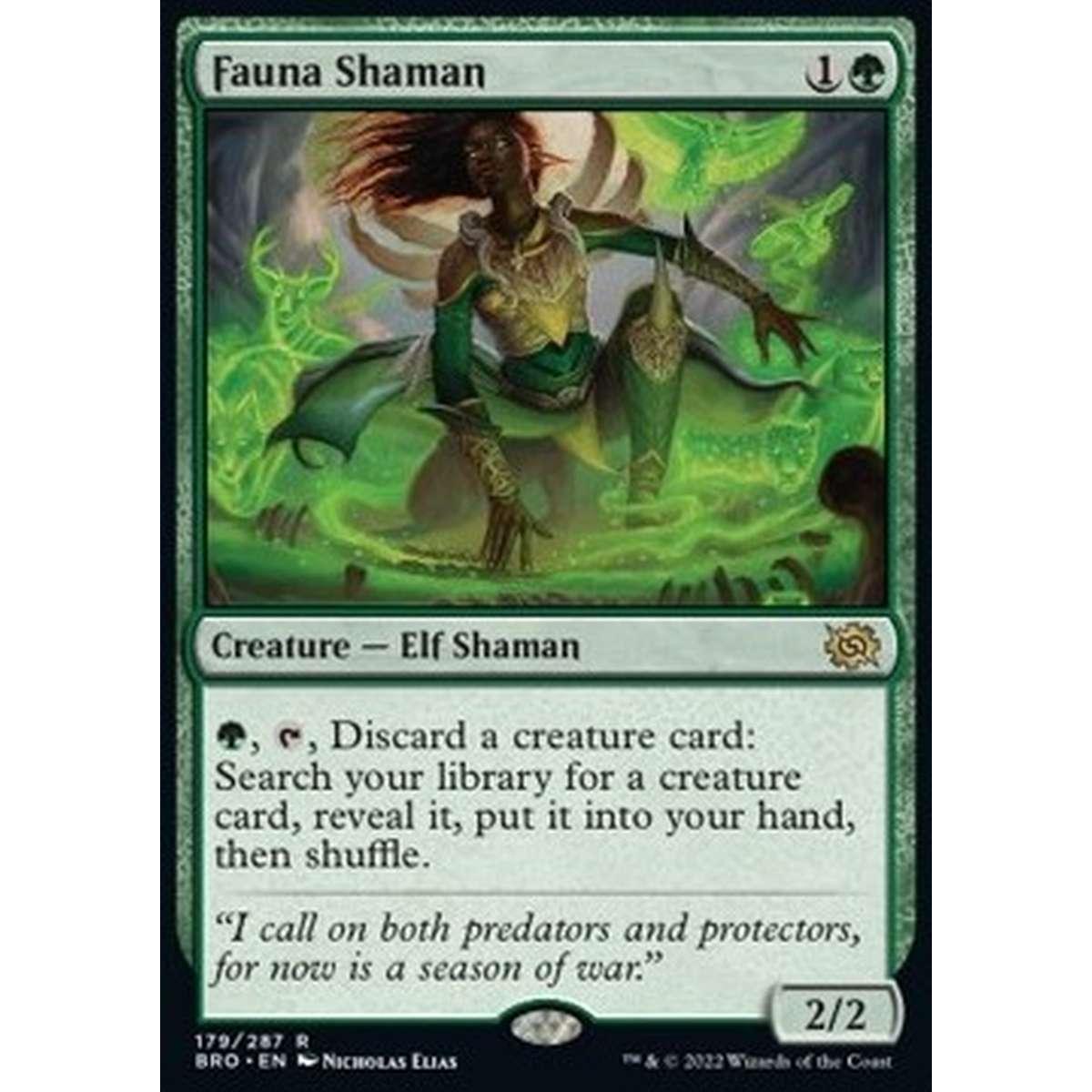 Fauna Shaman - Fauna Shaman - [BRO] [NM] [Foil]