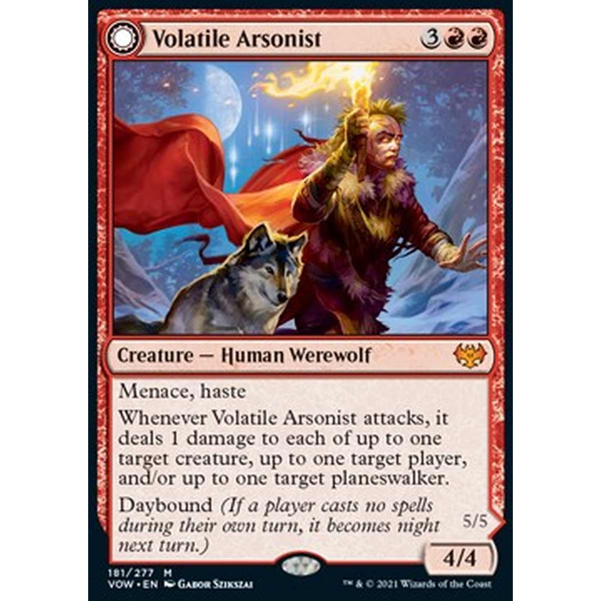 Volatile Arsonist // Dire-Strain Anarchist - Volatile Arsonist // Dire-Strain Anarchist - [VOW] [NM]