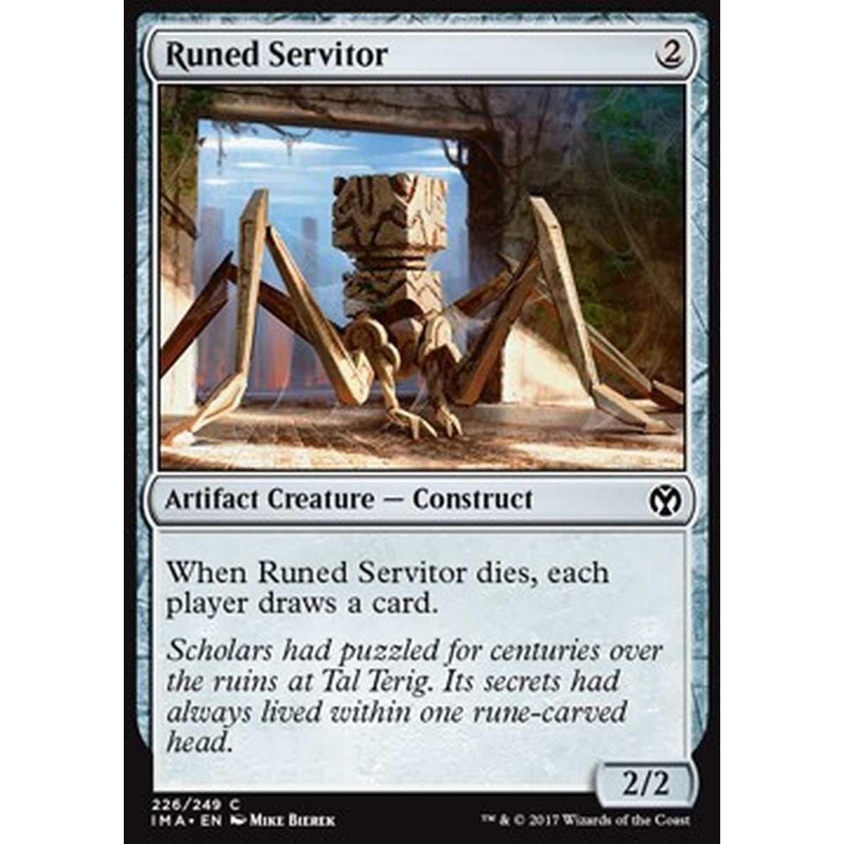 Runed Servitor - Runed Servitor - [IMA] [NM]