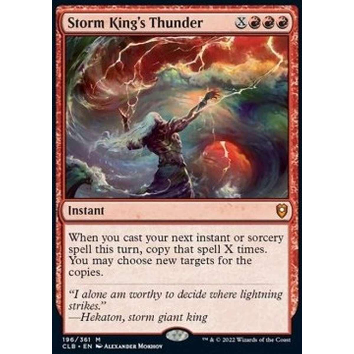 Storm King's Thunder - Storm King's Thunder - [CLB] [NM]