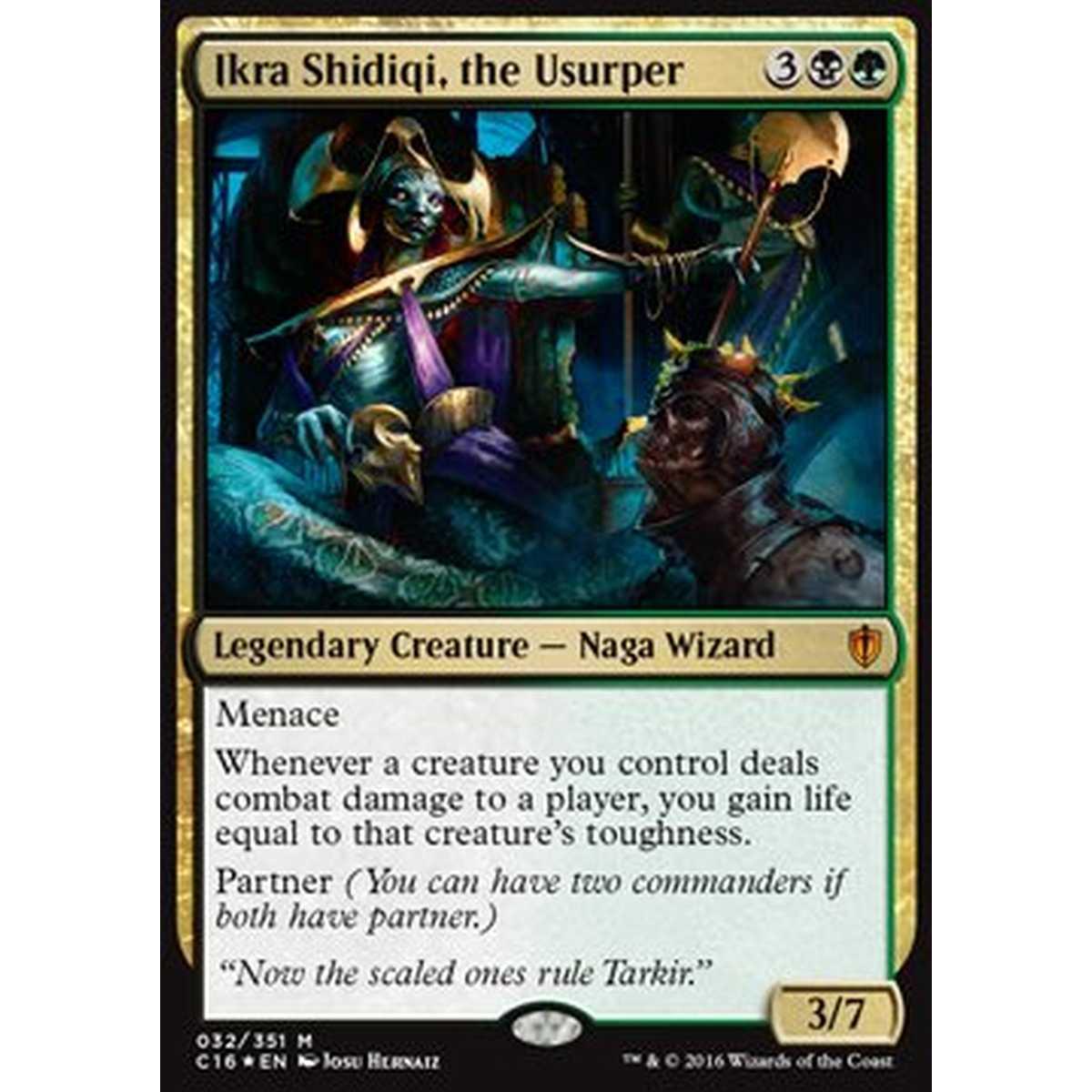 Ikra Shidiqi, the Usurper - Ikra Shidiqi, the Usurper - [C16] [NM] [Foil]