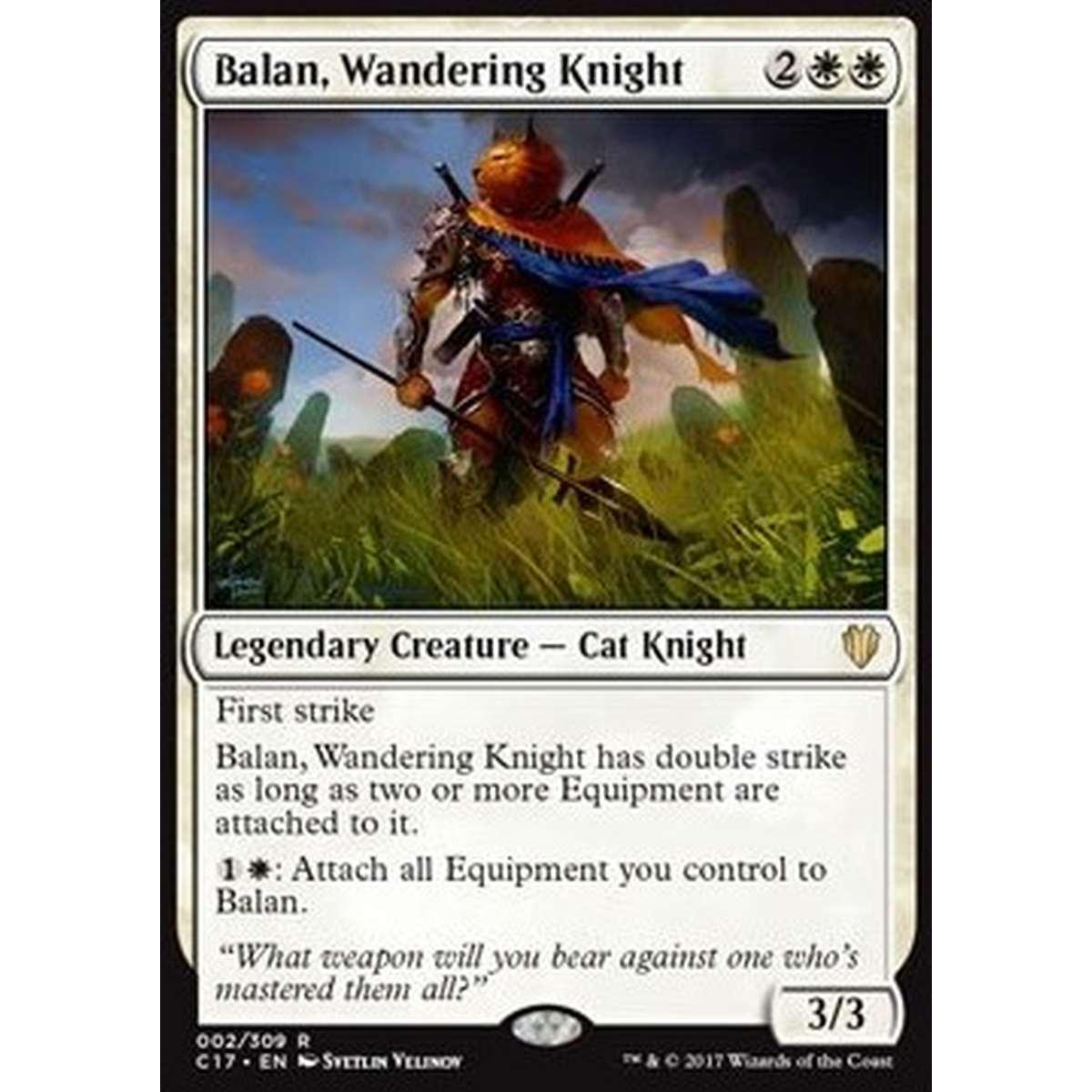Balan, Wandering Knight - Balan, Wandering Knight - [C17] [EX]