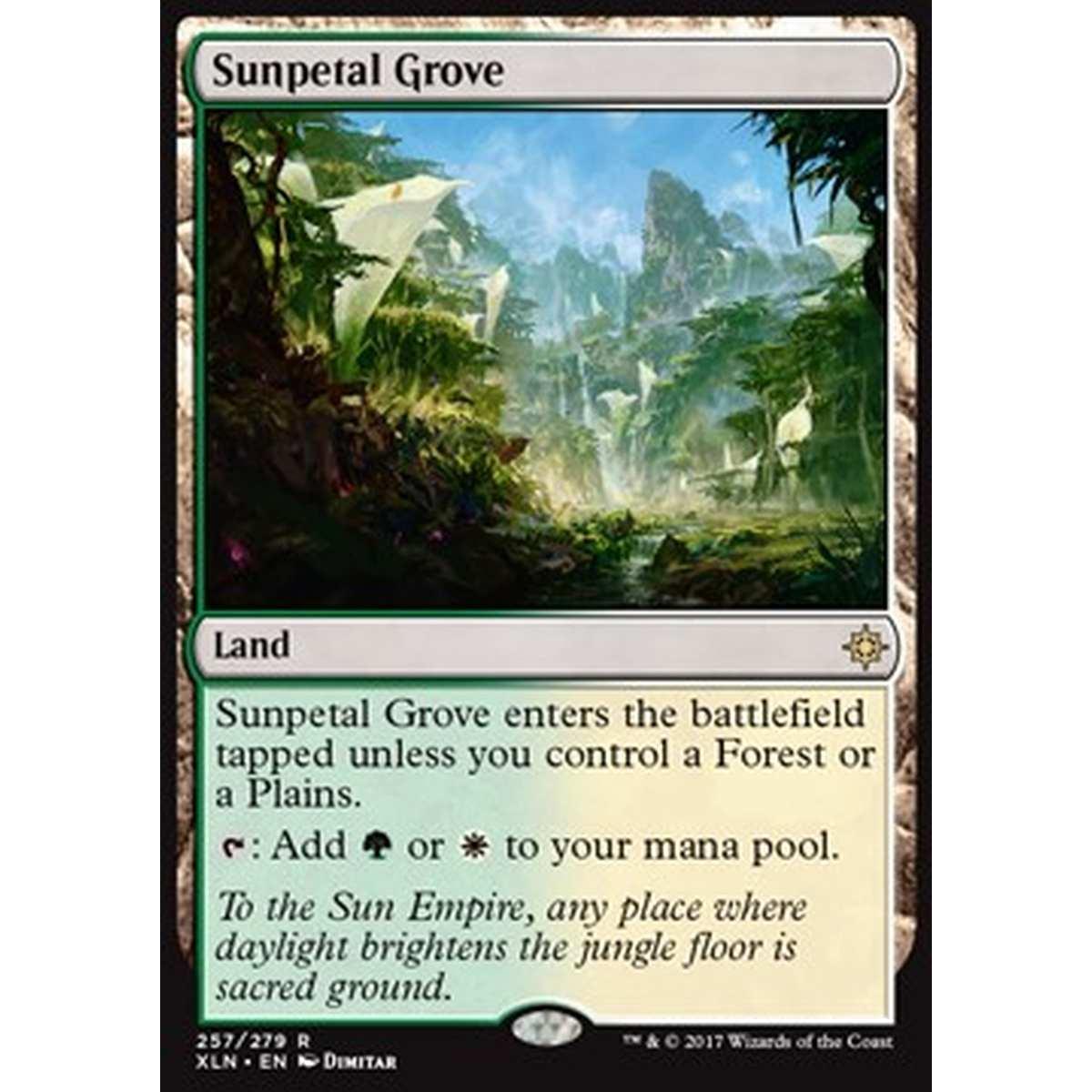 Sunpetal Grove - Boschetto di Petali Solari - [XLN] [EX]