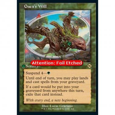 Gaea's Will (V.2) - Volont  di Gea (V.2) - [XMH2] [NM] [Foil]