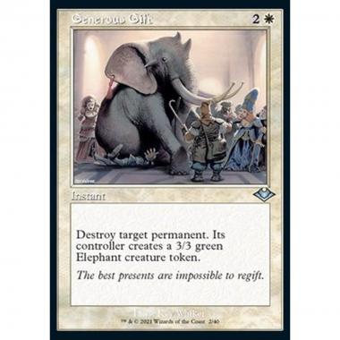 Generous Gift (V.1) - Generous Gift (V.1) - [RMH2] [NM] [Foil]