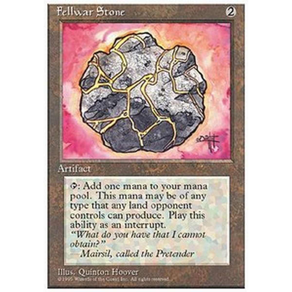 Fellwar Stone - Fellwar Stone - [4ED] [EX]