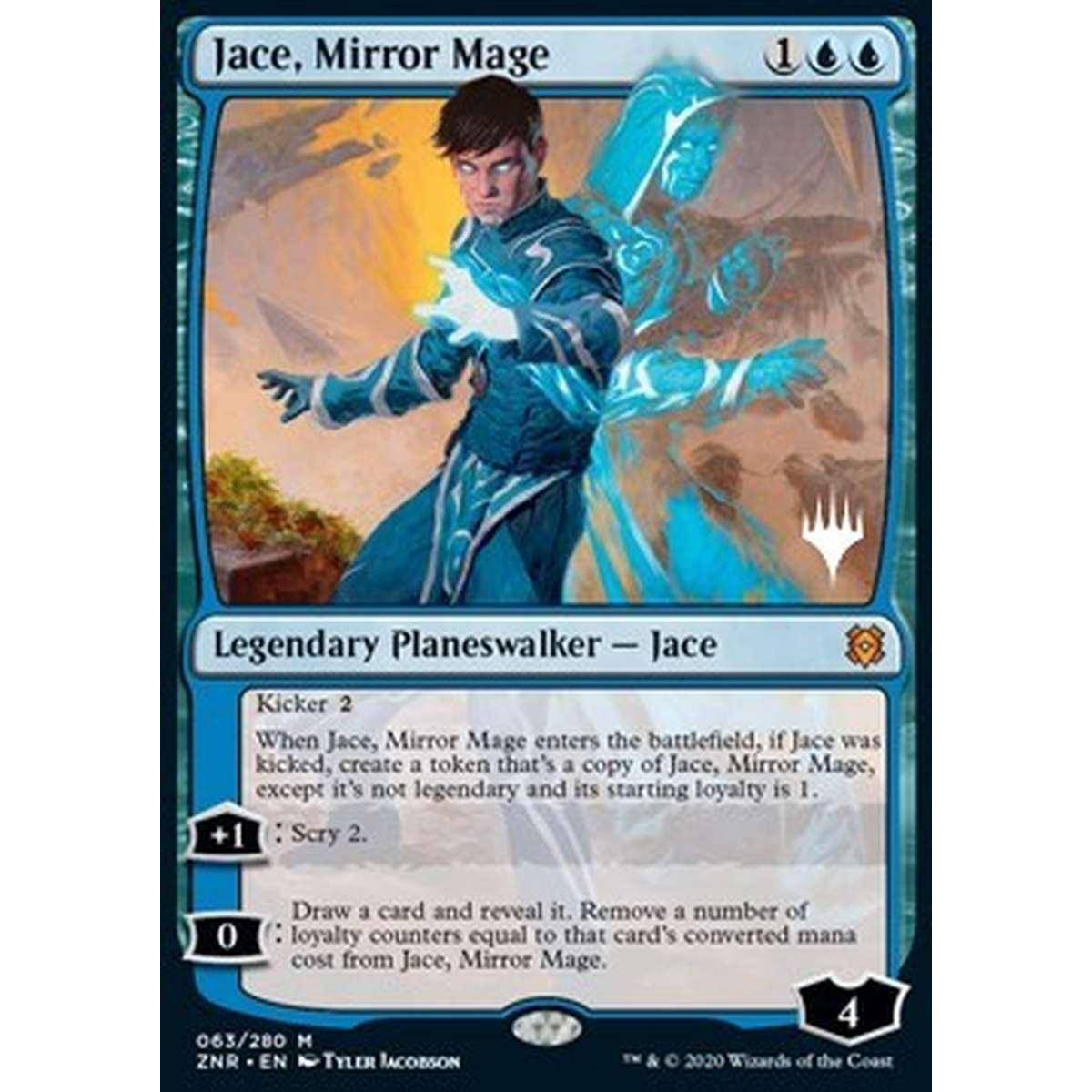 Jace, Mirror Mage (V.1) - Jace, Mago Speculare (V.1) - [PZNR] [NM] [Foil]