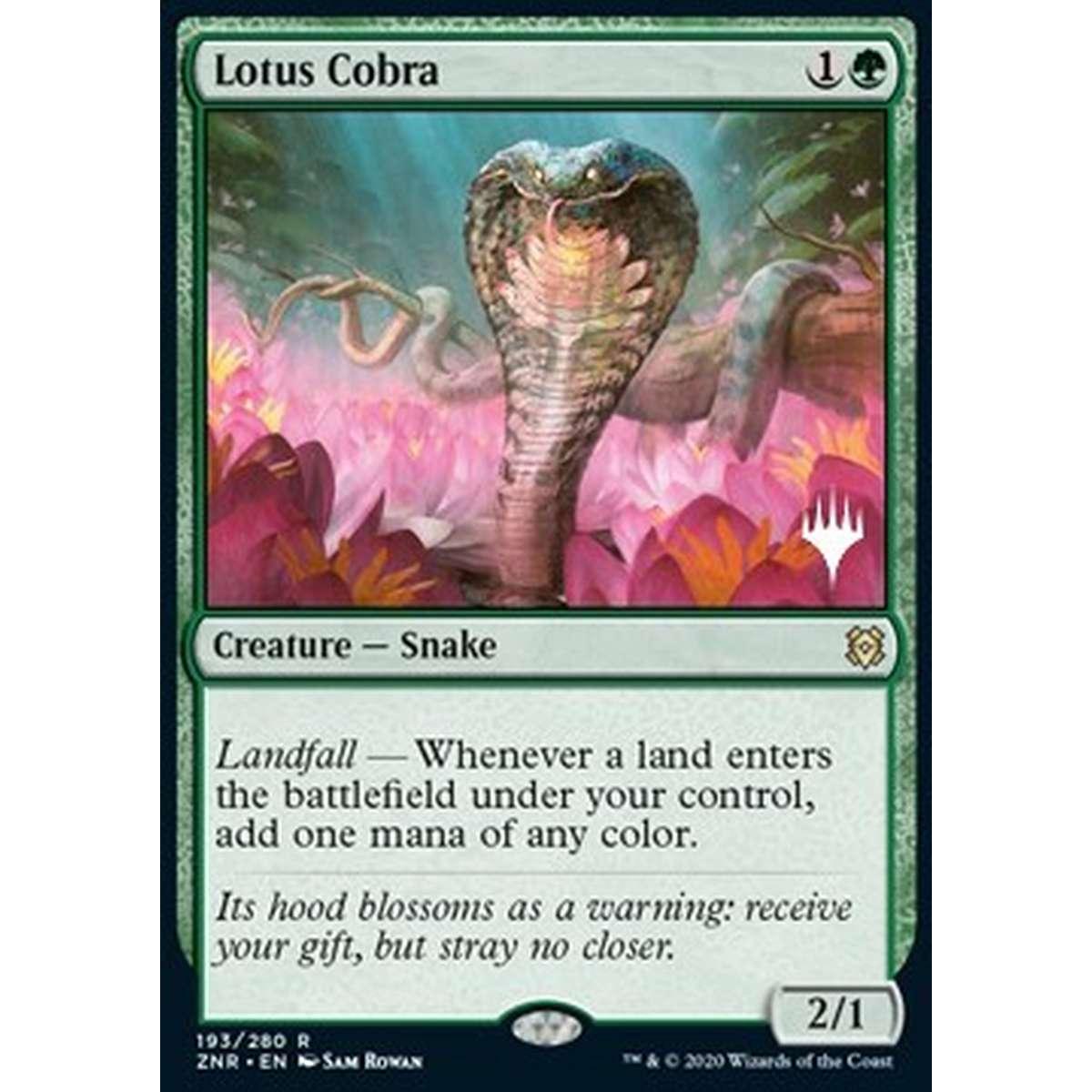 Lotus Cobra (V.1) - Cobra del Loto (V.1) - [PZNR] [NM] [Foil]