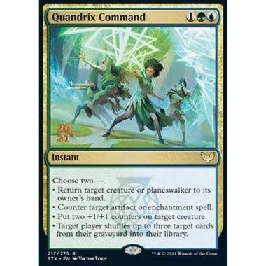 Quandrix Command (V.1) - Comando di Quandrix (V.1) - [PSTX] [NM] [Foil]