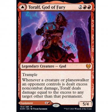 Toralf, God of Fury // Toralf's Hammer - Toralf, Dio della Furia // Martello di Toralf - [KHM] [NM]