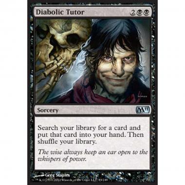 Diabolic Tutor - Tutore Diabolico - [M11] [EX] [Foil]