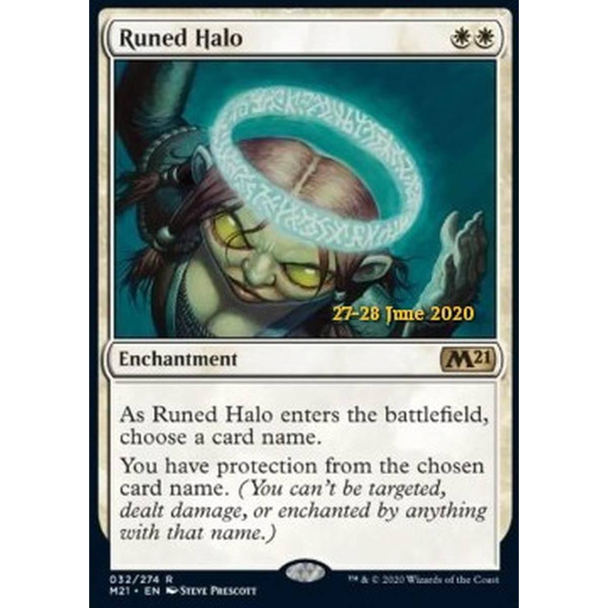 Runed Halo (V.2) - Aureola Runica (V.2) - [PM21] [NM] [Foil]