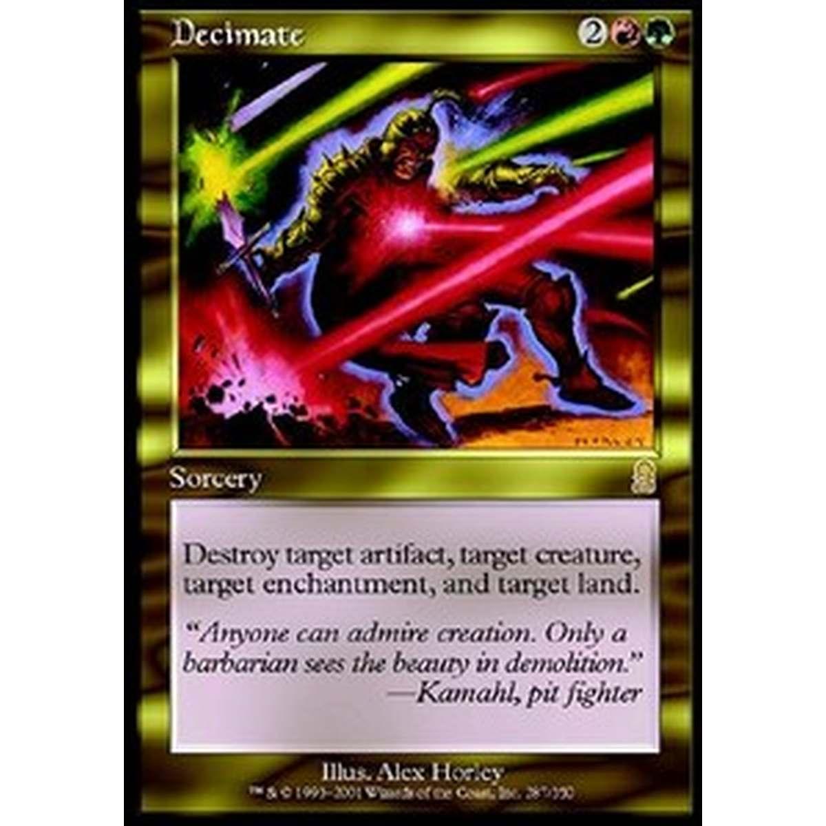 Decimate - Decimate - [ODY] [EX]