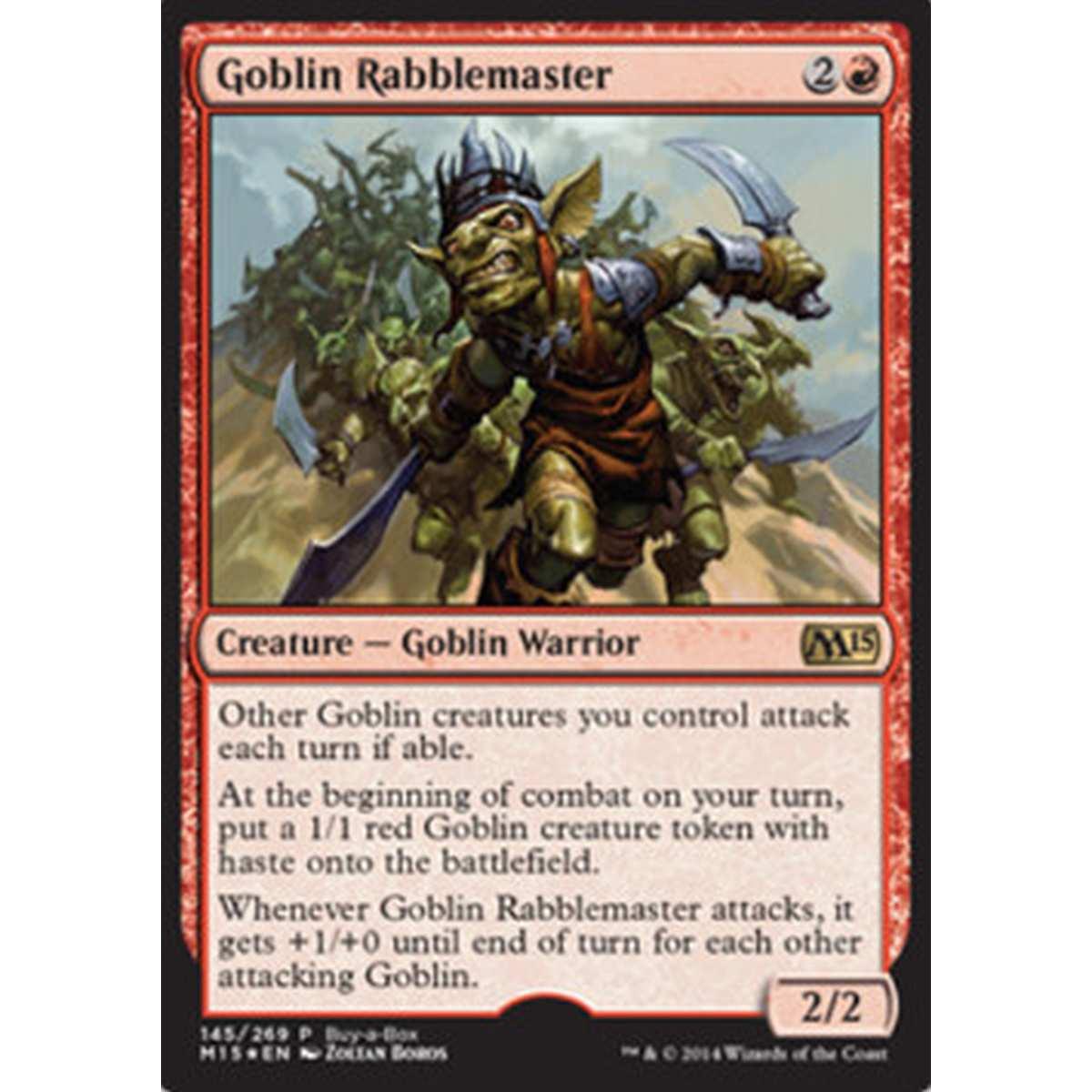 Goblin Rabblemaster - Goblin Trascinatore di Folle - [BABP] [EX] [Foil]