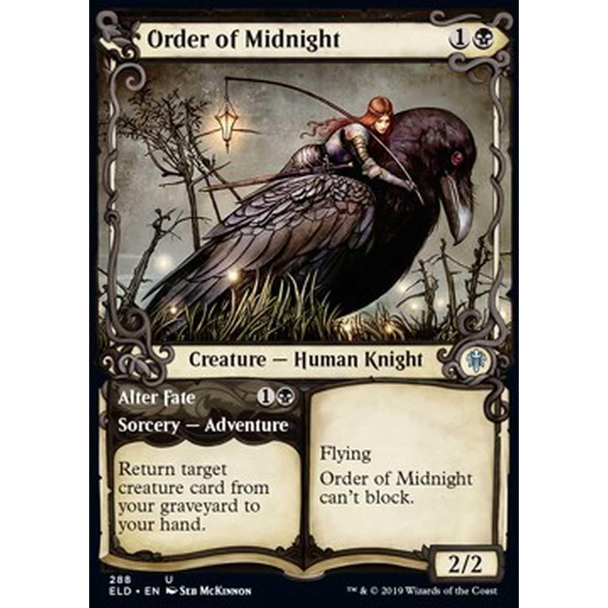 Order of Midnight // Alter Fate - Ordine della Mezzanotte // Alterare il Destino - [XELD] [NM] [Foil]