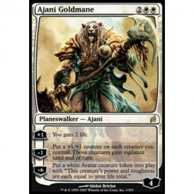 Ajani Goldmane - Ajani Criniera D'Oro - [LRW] [EX]