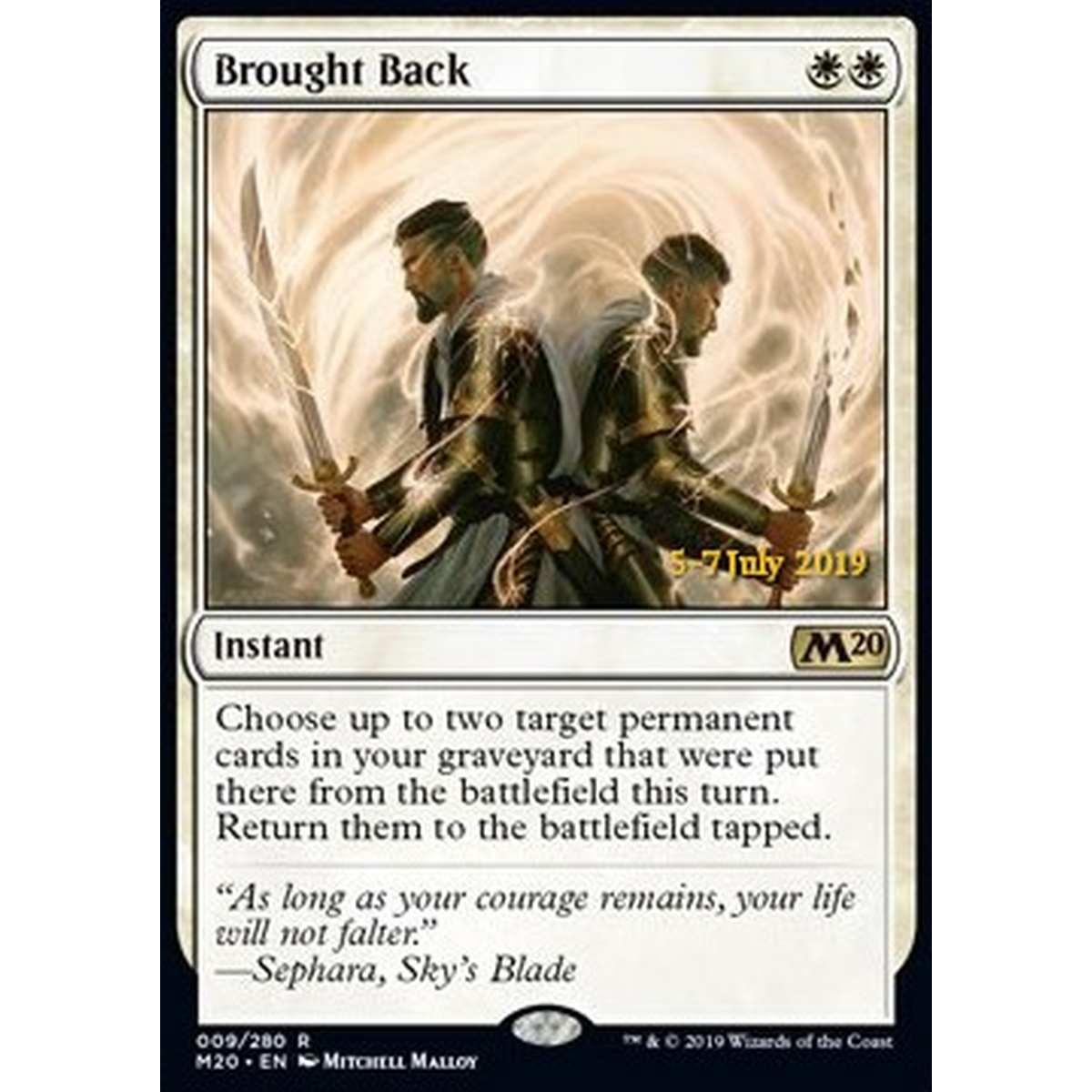 Brought Back (V.2) - Ritorno alla Vita (V.2) - [XM20] [NM] [Foil]